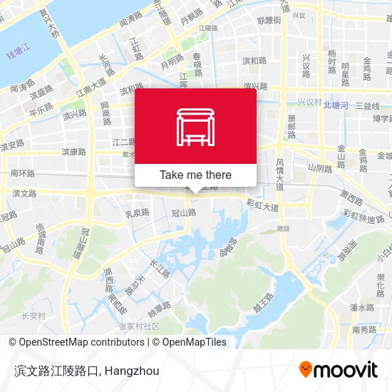 滨文路江陵路口 map