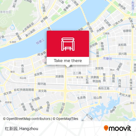 红新园 map