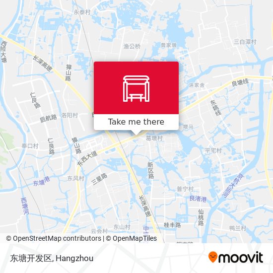 东塘开发区 map