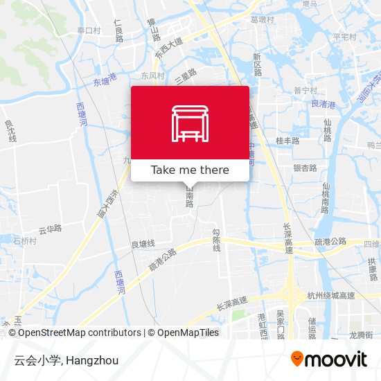 云会小学 map