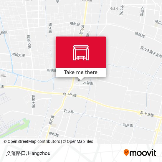 义蓬路口 map