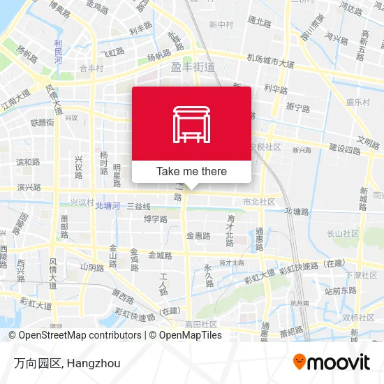 万向园区 map