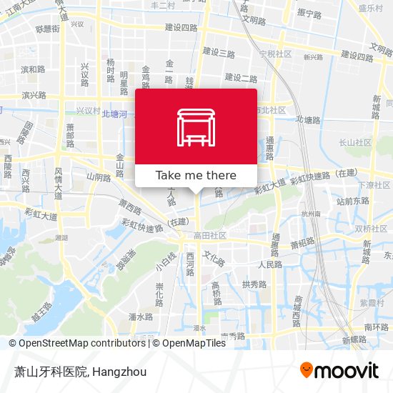 萧山牙科医院 map