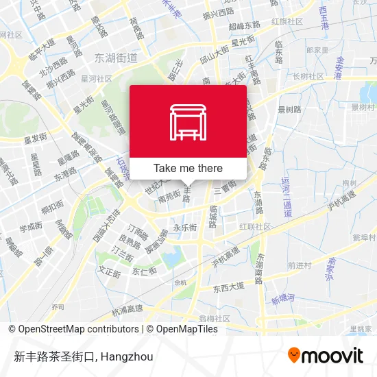 新丰路茶圣街口 map