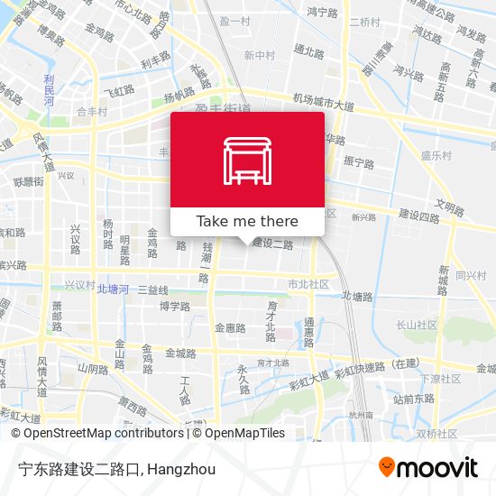 宁东路建设二路口 map