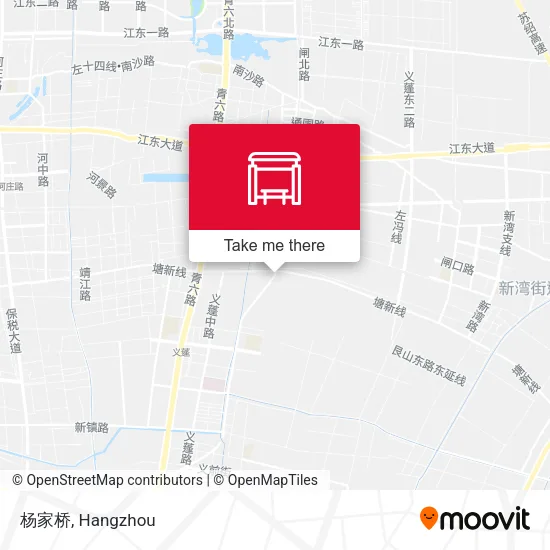 杨家桥 map