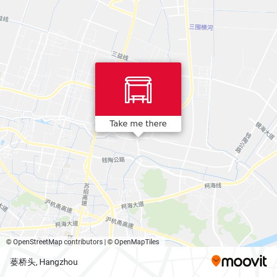 蒌桥头 map