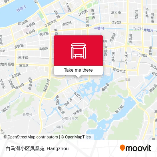 白马湖小区凤凰苑 map