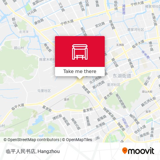 临平人民书店 map