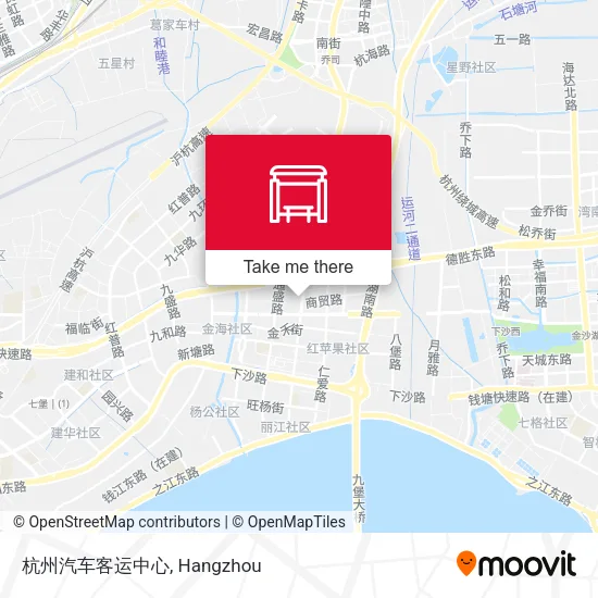 杭州汽车客运中心 map