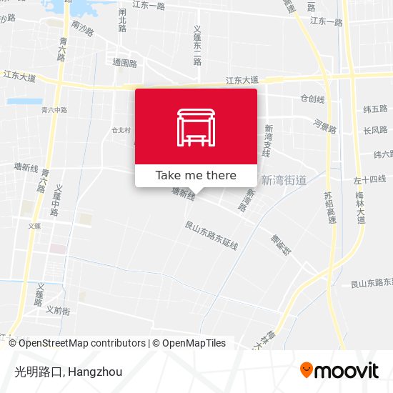 光明路口 map