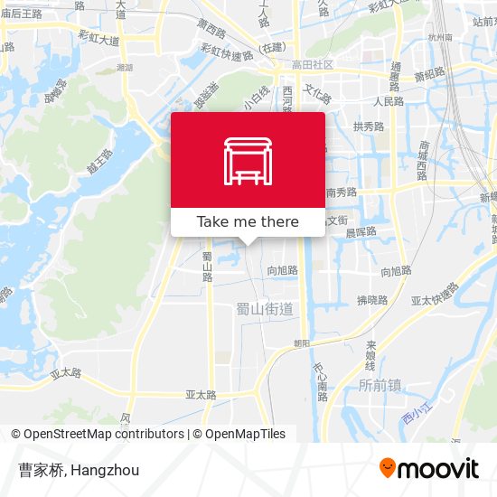 曹家桥 map