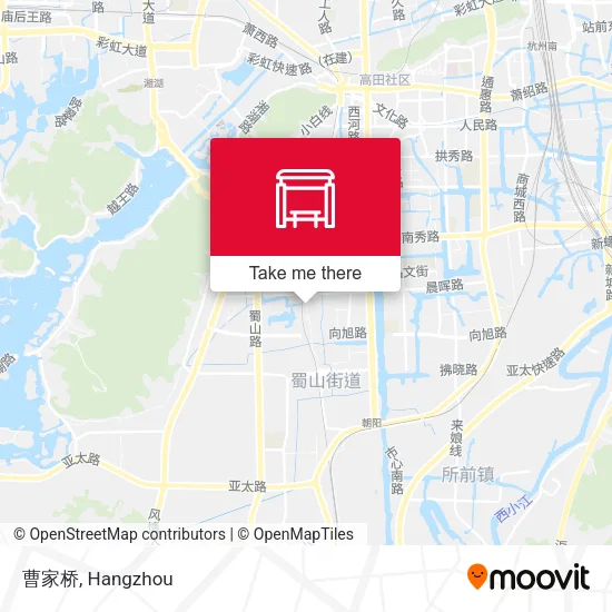 曹家桥 map
