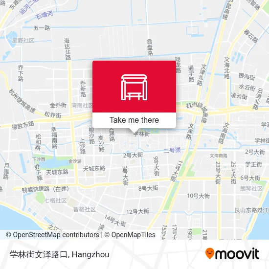 学林街文泽路口 map