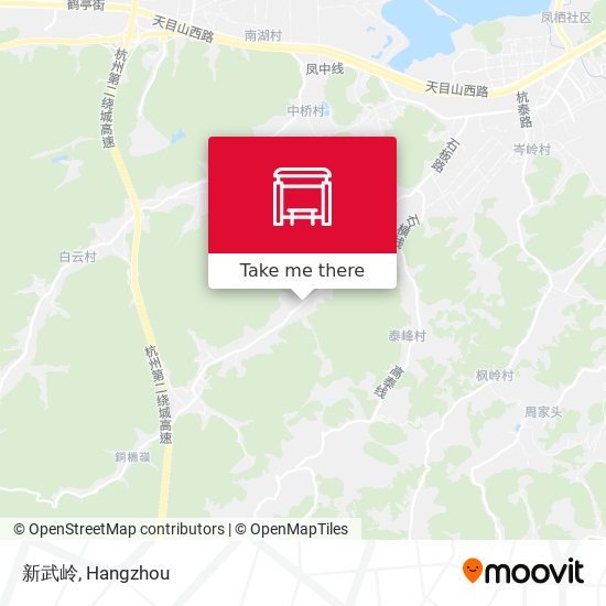 新武岭 map