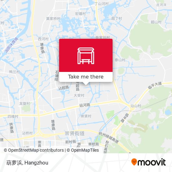 葫萝浜 map