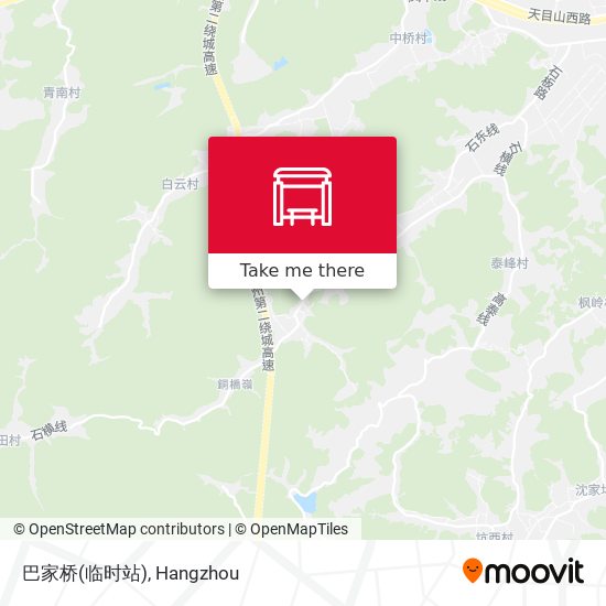 巴家桥(临时站) map