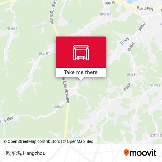 欧东坞 map