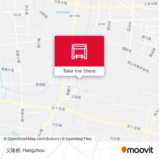 义隆桥 map