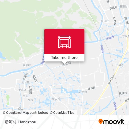 后河村 map