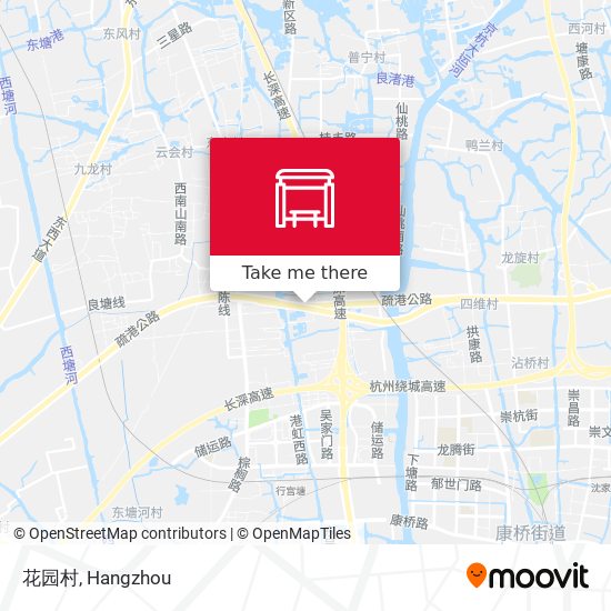 花园村 map