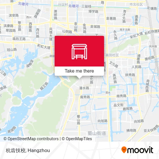 杭齿技校 map