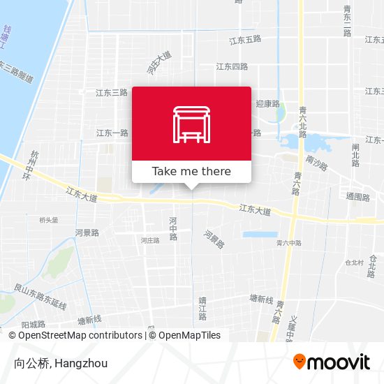 向公桥 map