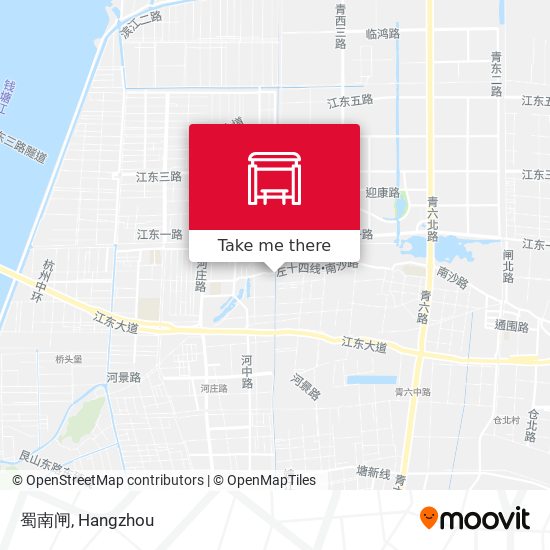 蜀南闸 map