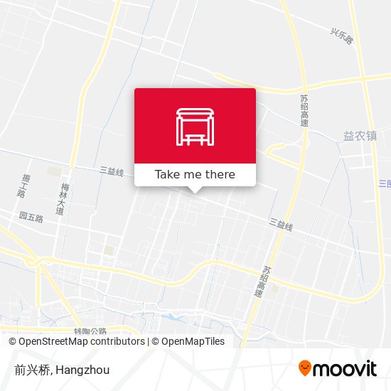 前兴桥 map