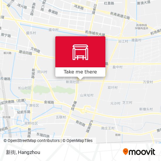 新街 map