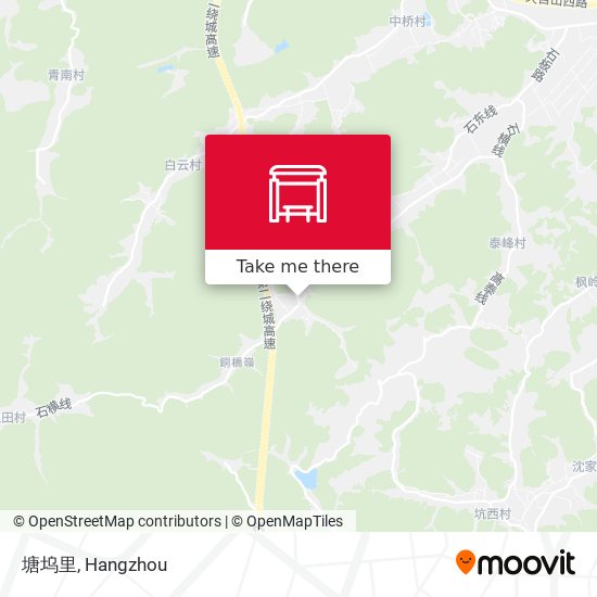 塘坞里 map