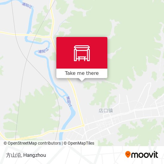 方山沿 map