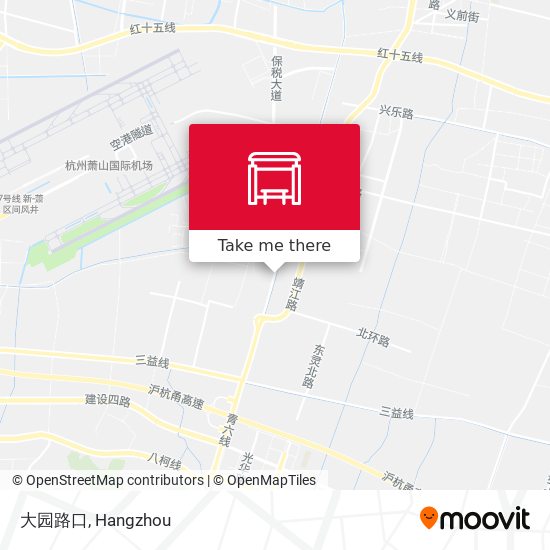 大园路口 map