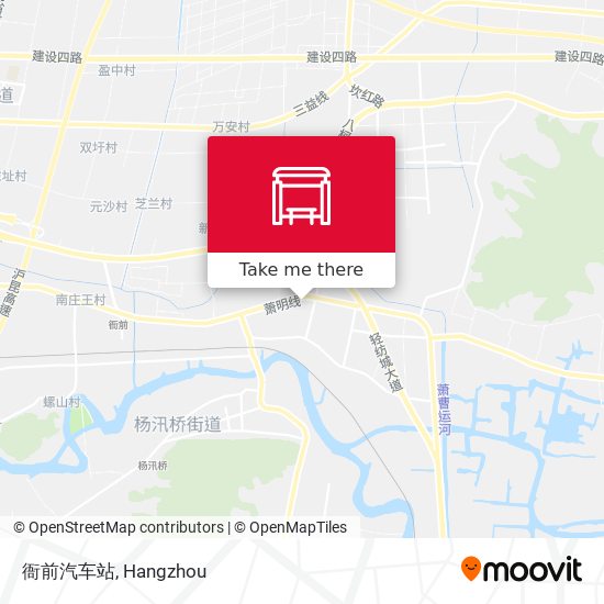 衙前汽车站 map