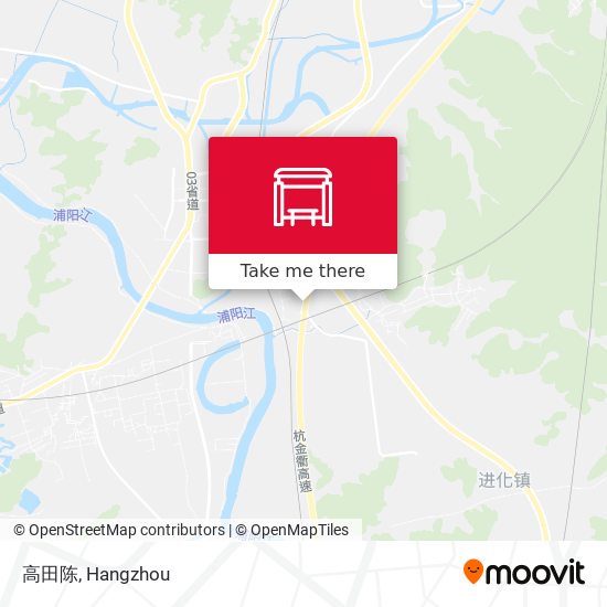 高田陈 map