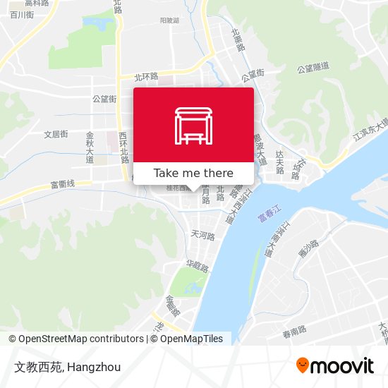 文教西苑 map