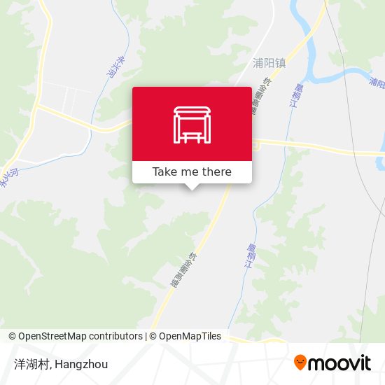 洋湖村 map