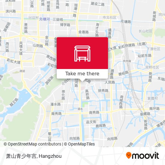 萧山青少年宫 map