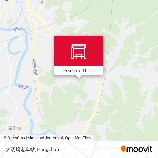 大汤坞老车站 map