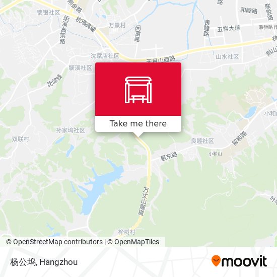 杨公坞 map