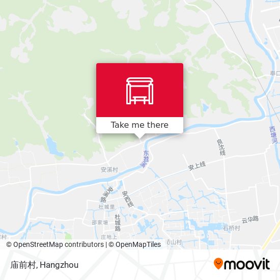 庙前村 map