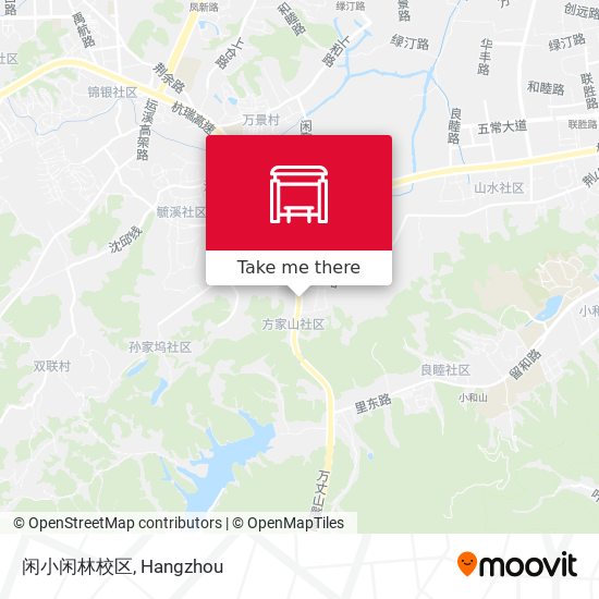 闲小闲林校区 map