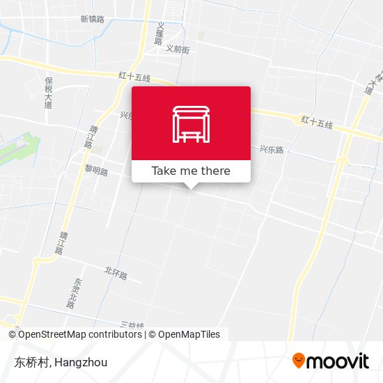 东桥村 map