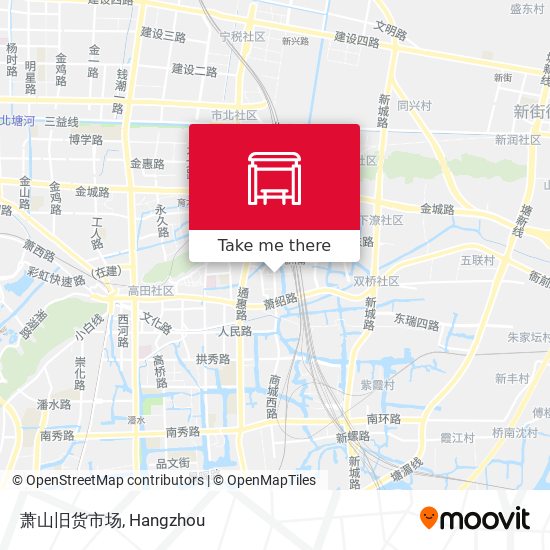 萧山旧货市场 map