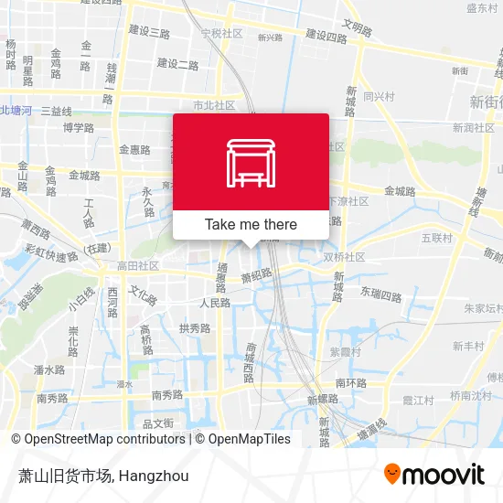 萧山旧货市场 map