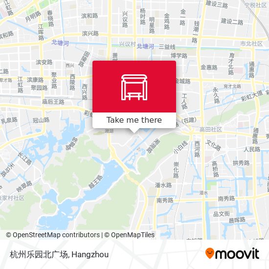 杭州乐园北广场 map