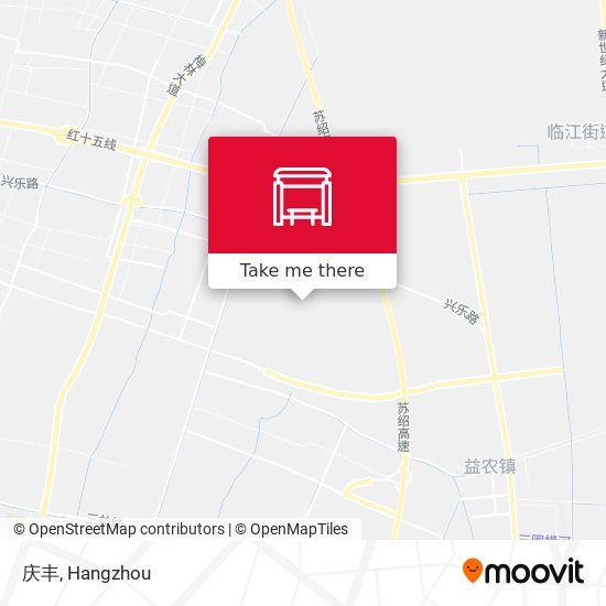 庆丰 map