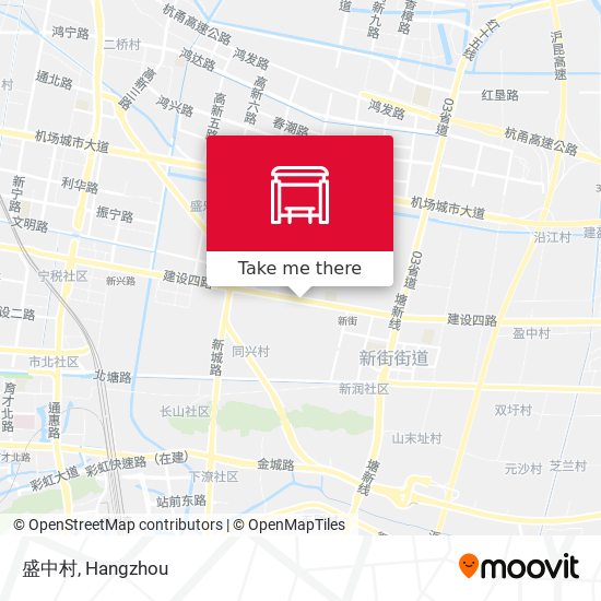 盛中村 map