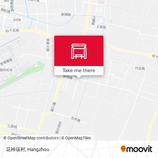 花神庙村 map