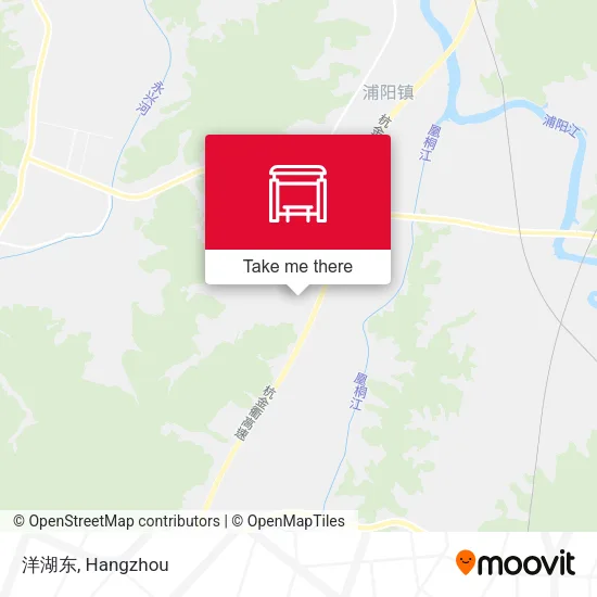 洋湖东 map